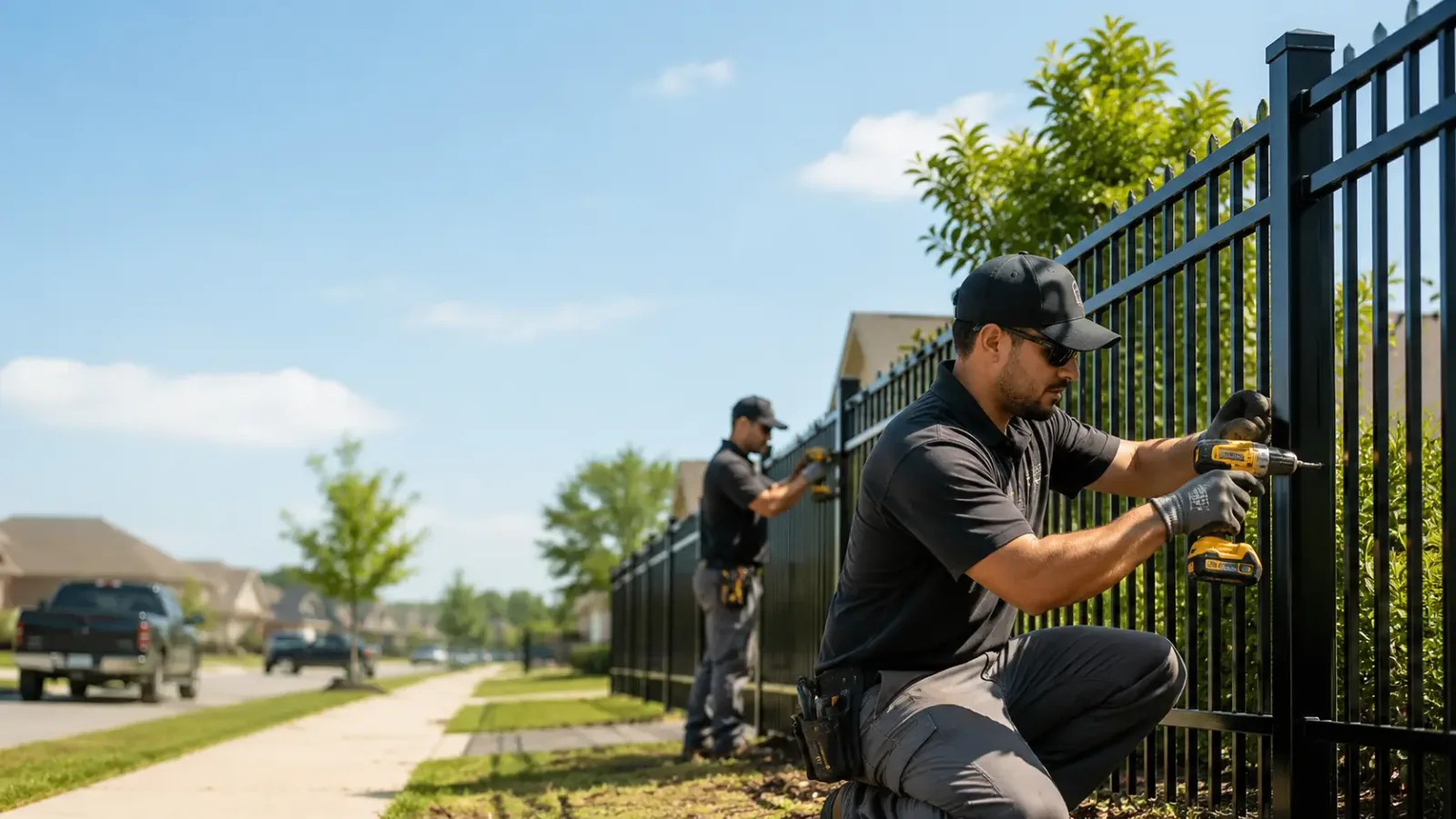 Metal Fence Installation in Sparta, IL